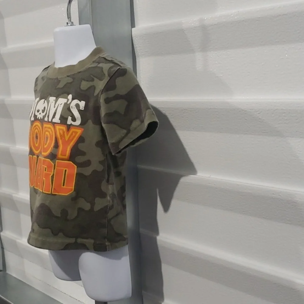 Wonder kids camo shirt size 12‎ months